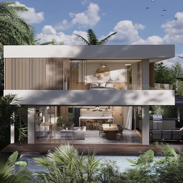 Casa Agua en Puerto Morelos